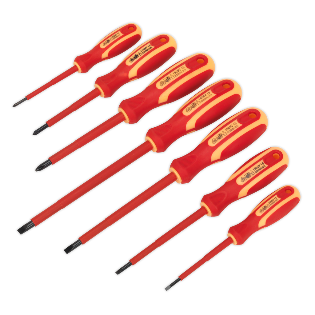Siegen Screwdriver Set 7pc - VDE Approved