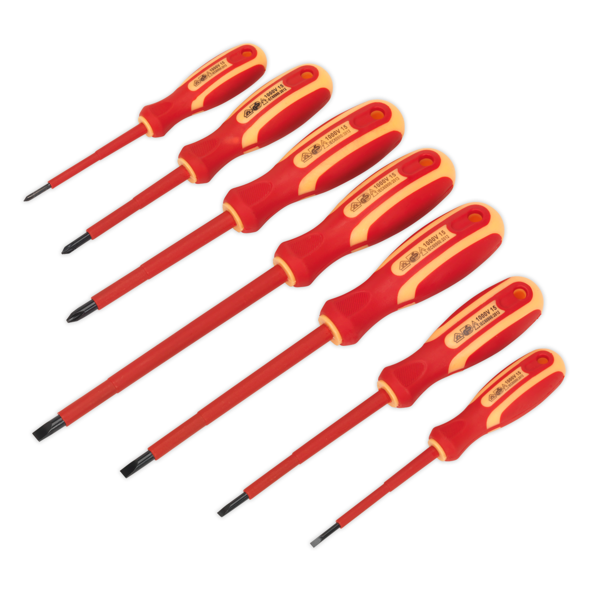 Siegen Screwdriver Set 7pc - VDE Approved
