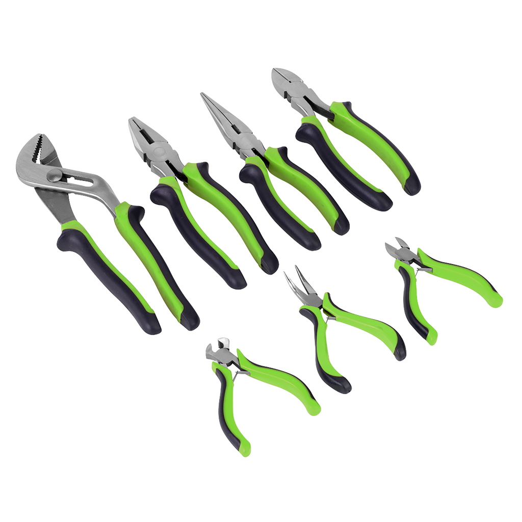 Siegen Comfort Grip Pliers Set 7pc