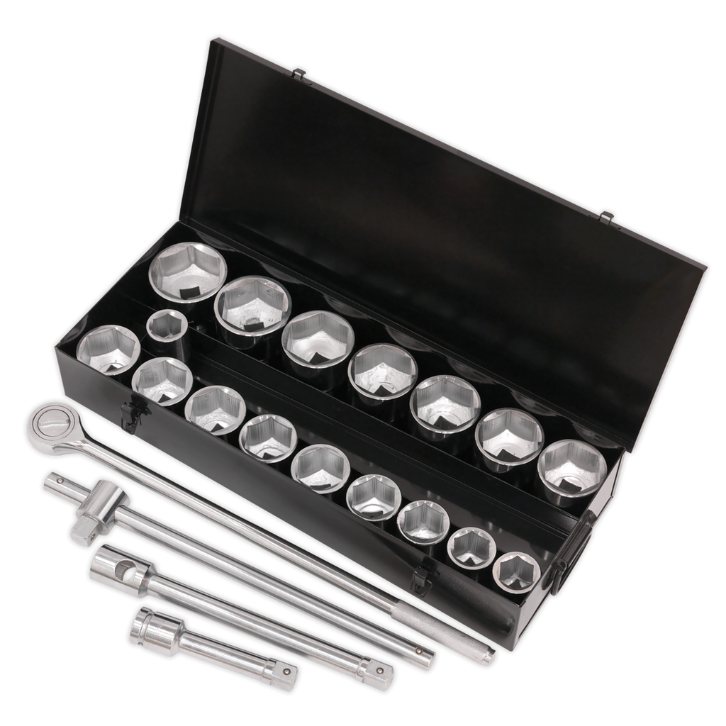 Siegen Socket Set 1"Sq Drive 21pc