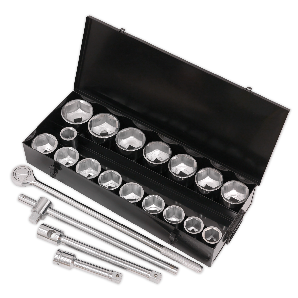 Siegen Socket Set 1"Sq Drive 21pc