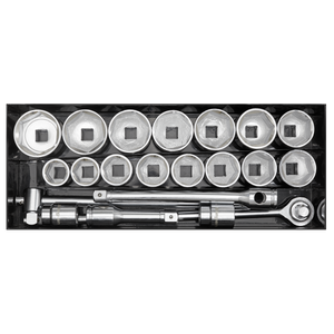 Siegen Socket Set 1"Sq Drive 21pc