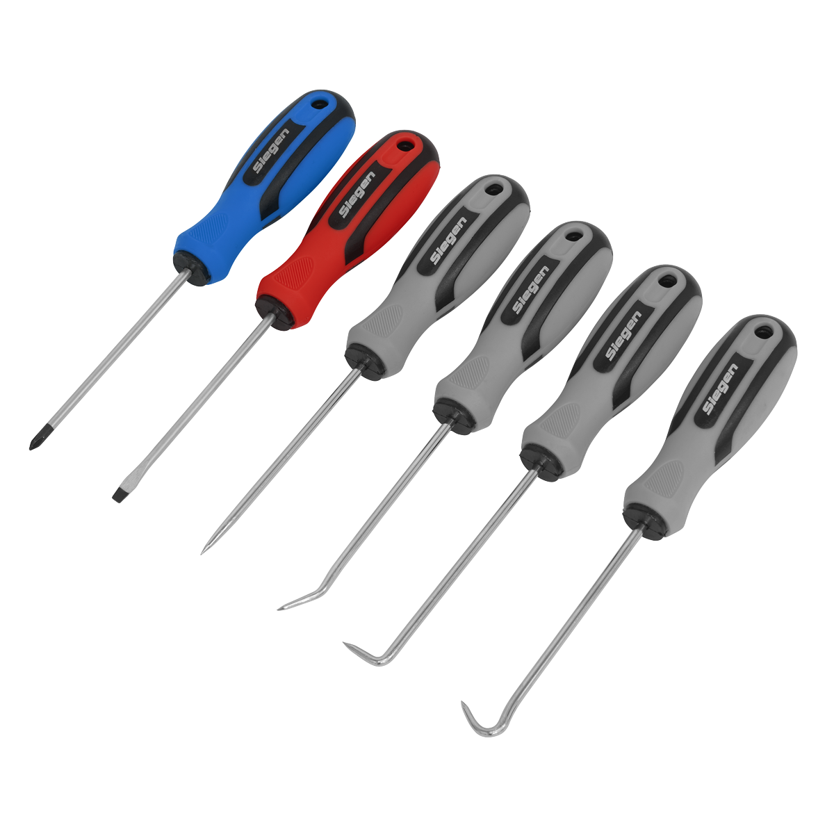 Siegen Mini Pick & Screwdriver Set 6pc