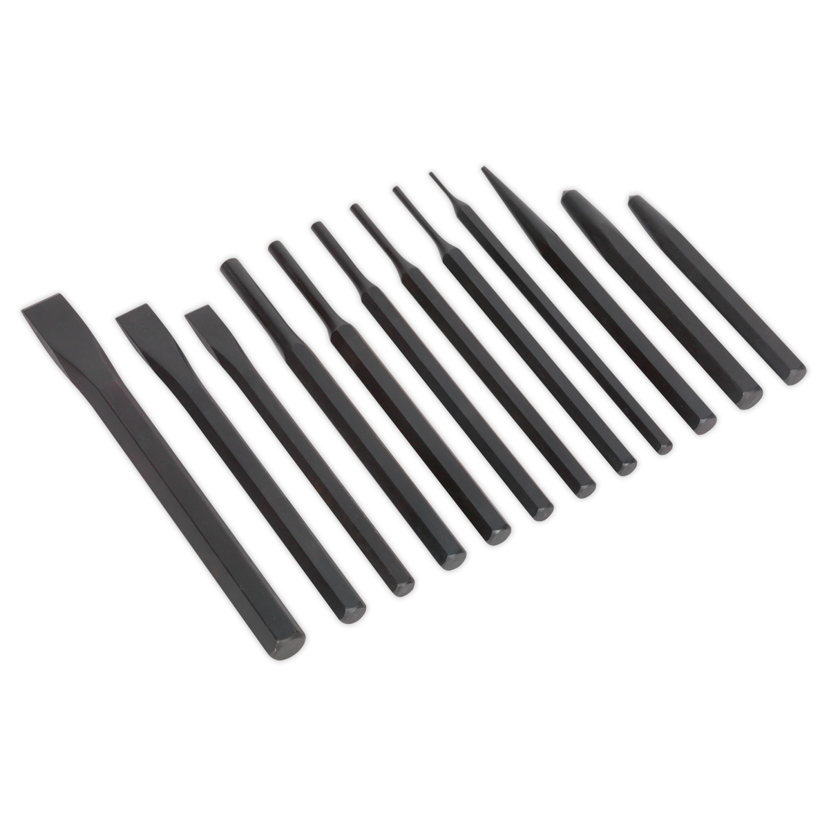 Siegen Punch & Chisel Set 12pc