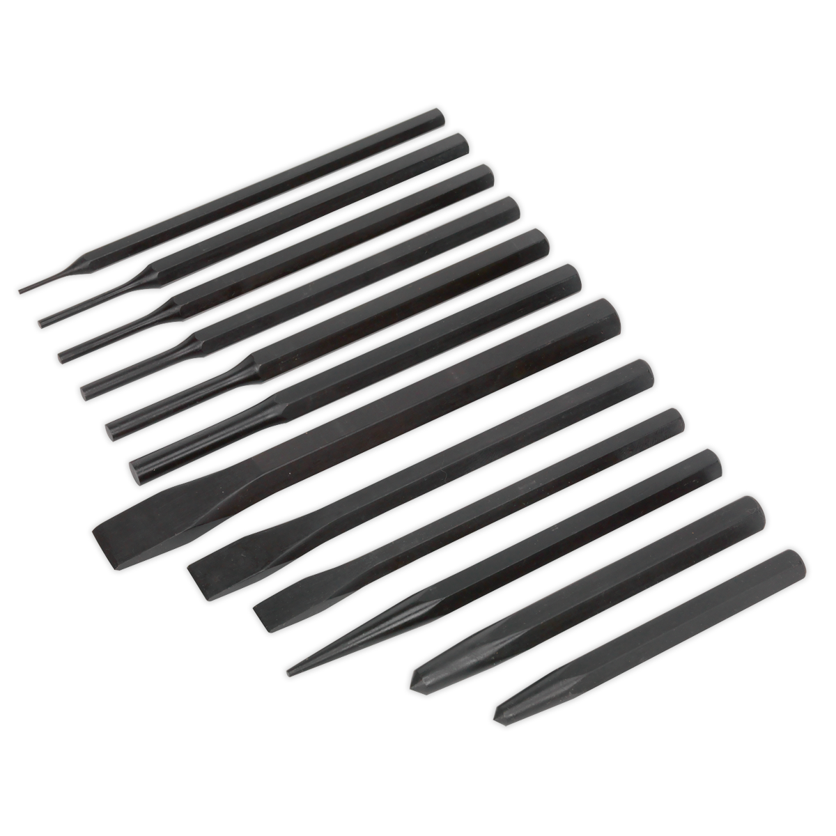 Siegen Punch & Chisel Set 12pc