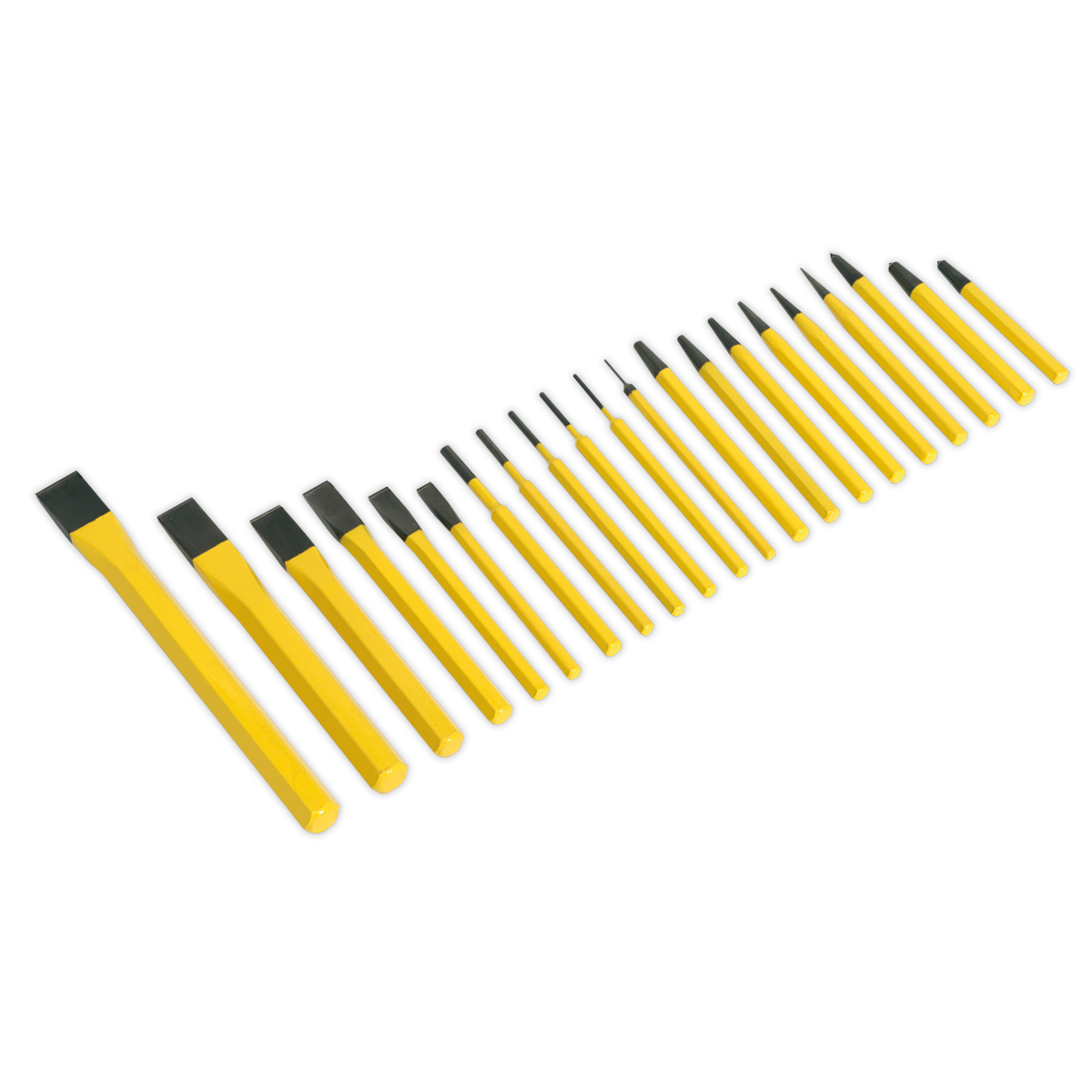 Siegen Punch & Chisel Set 21pc