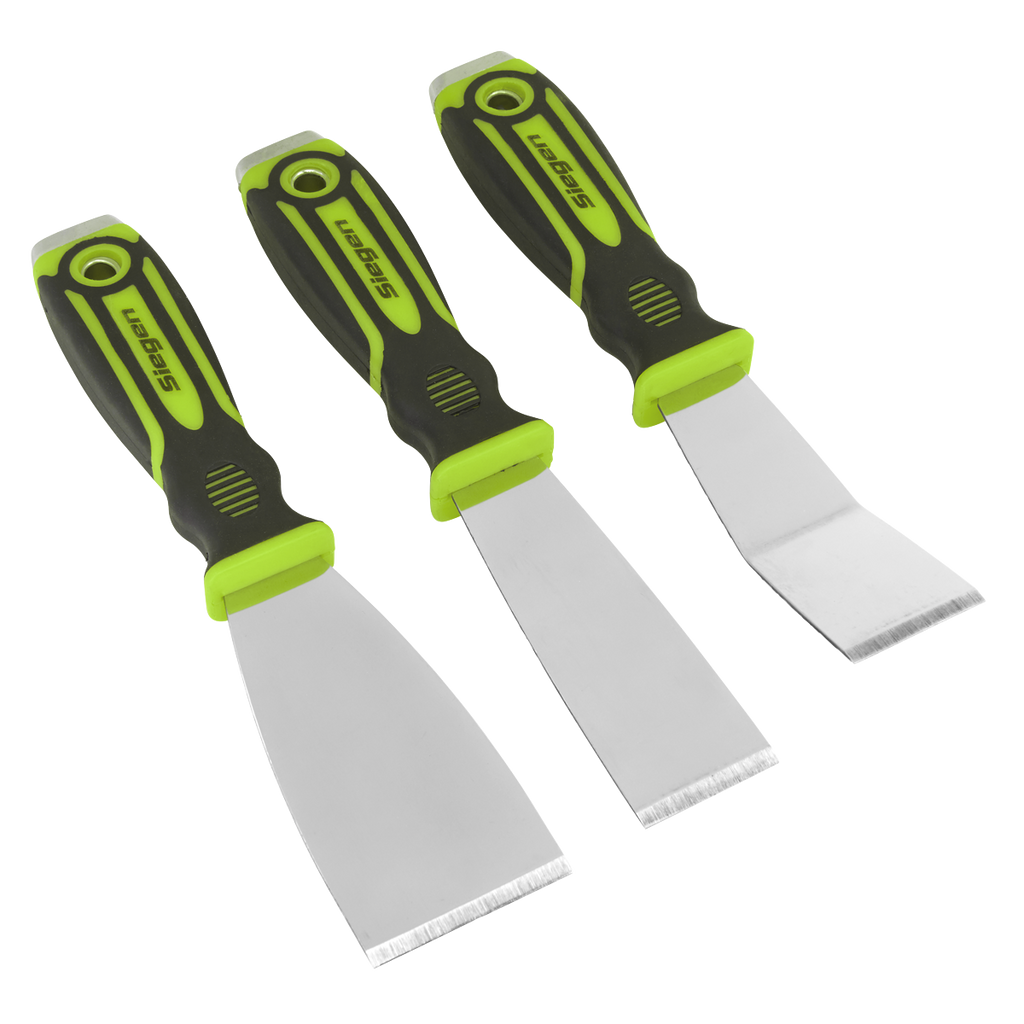 Siegen Scraper Set with Hammer Cap 3pc
