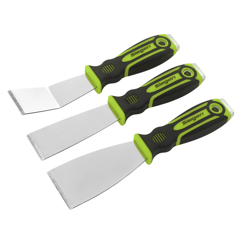 Siegen Scraper Set with Hammer Cap 3pc