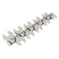 Siegen Crow's Foot Open-End Spanner Set 3/8"Sq Drive 10pc