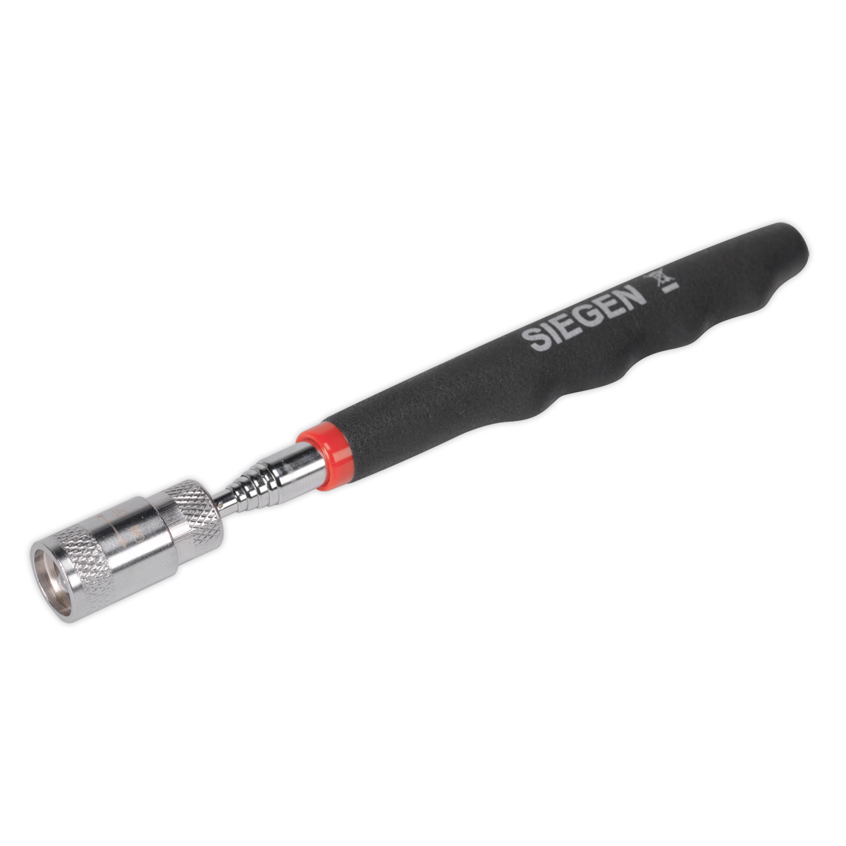 Siegen Heavy-Duty Magnetic Pick-Up Tool with LED 3.6kg Capac