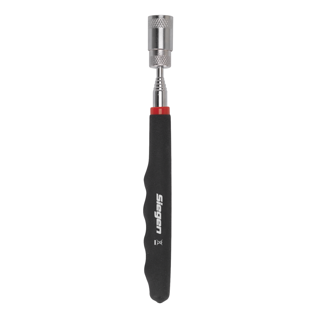 Siegen Heavy-Duty Magnetic Pick-Up Tool with LED 3.6kg Capac