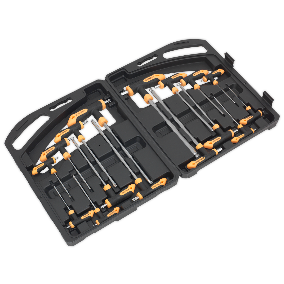 Siegen T-Handle TRX-Star* & Hex Key Set 16pc