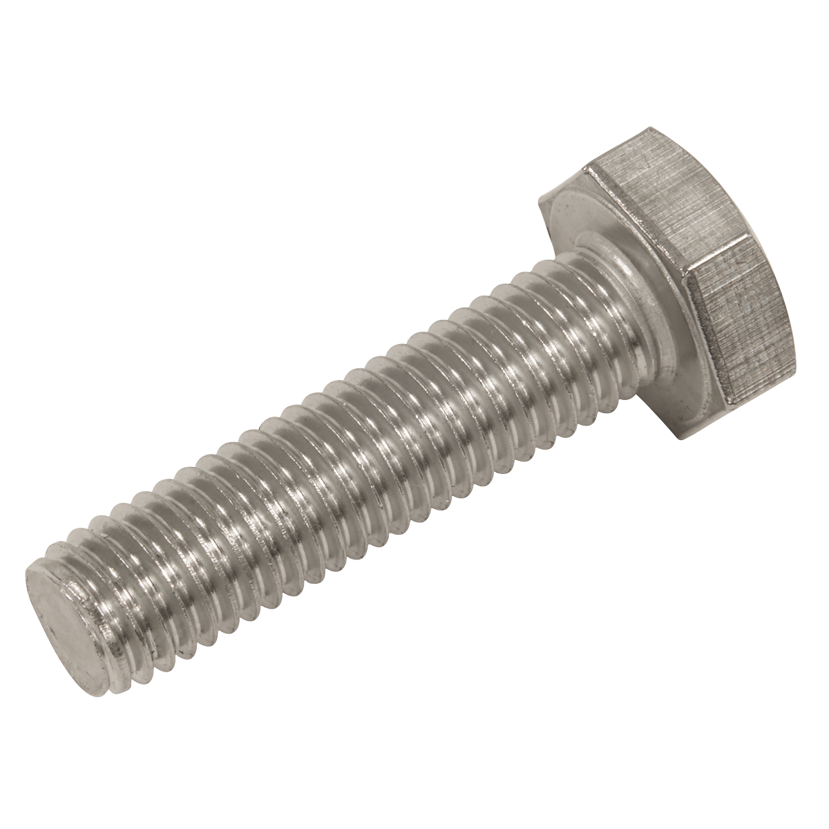 Stainless Steel Hex Head Set Screw DIN 933 - M10 X 40 A2 - Pack of 25