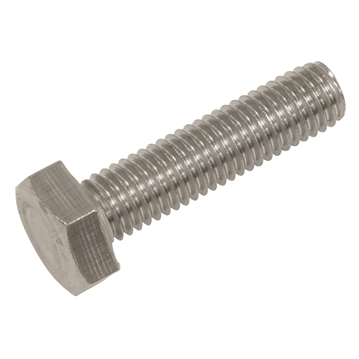 Stainless Steel Hex Head Set Screw DIN 933 - M10 X 40 A2 - Pack of 25