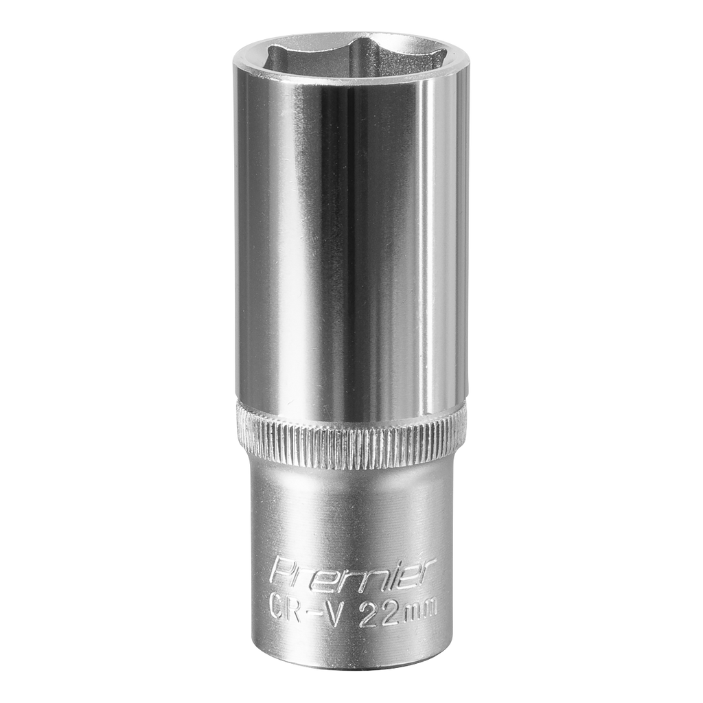 Premier Deep Socket 1/2"Sq Drive 22mm