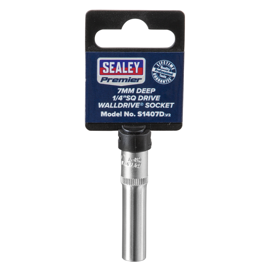 Premier Deep Socket 1/4"Sq Drive 7mm