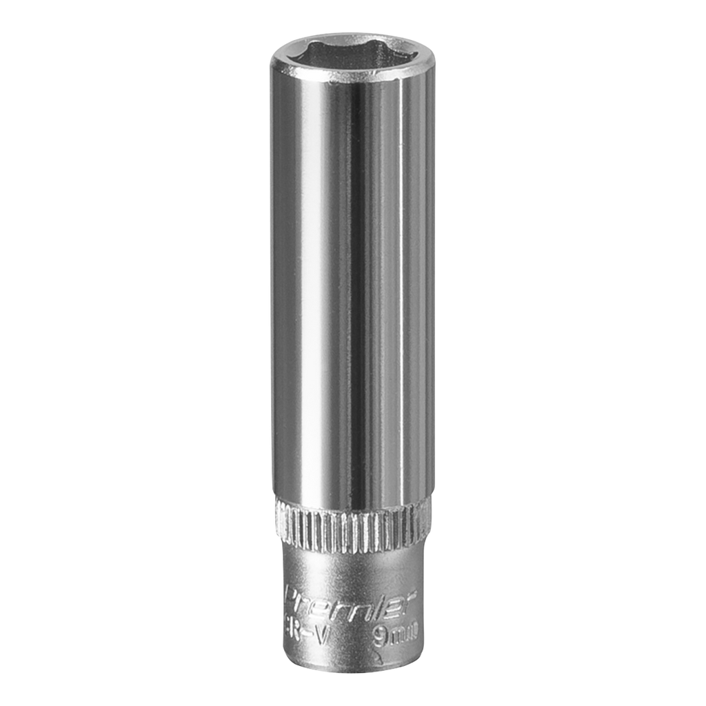 Premier Deep Socket 1/4"Sq Drive 9mm