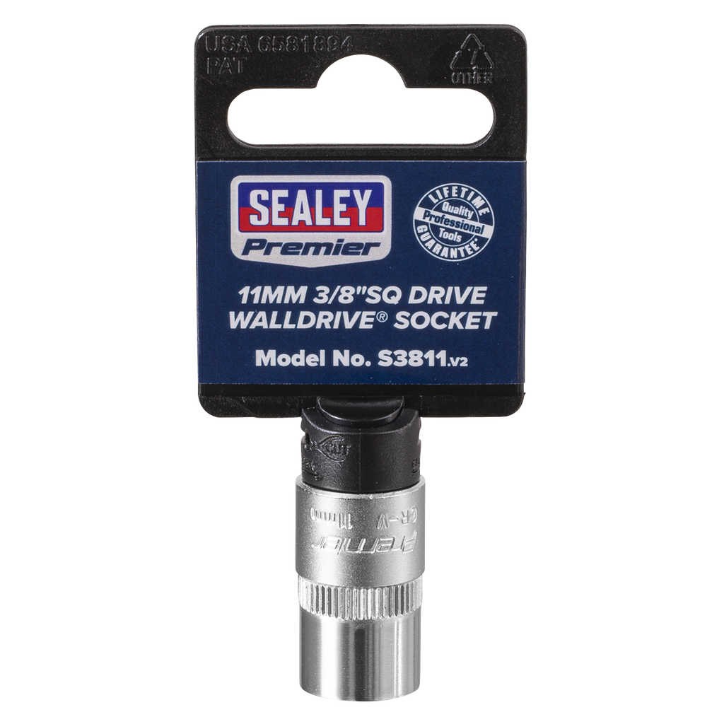Premier Socket 3/8"Sq Drive 11mm