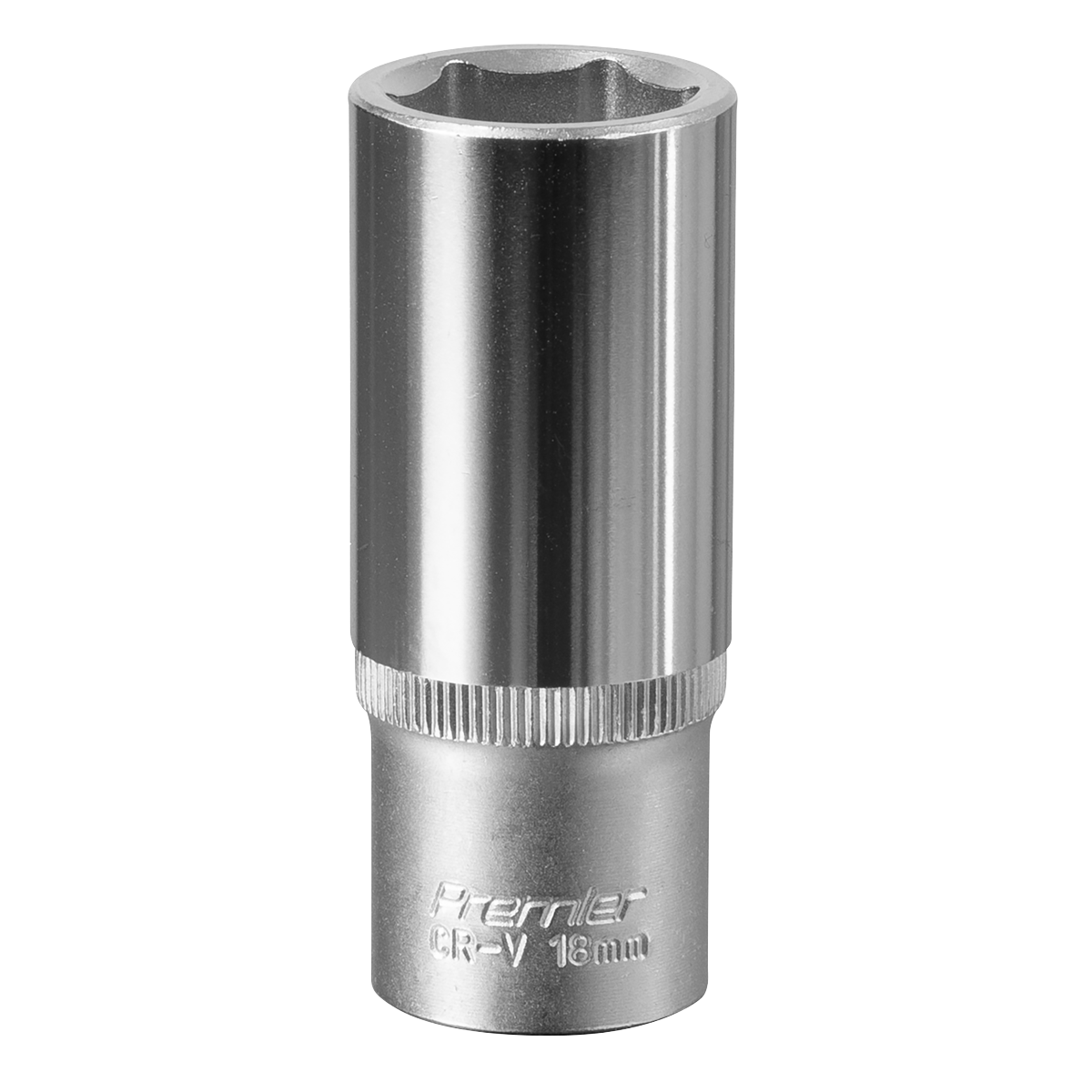 Premier Deep Socket 3/8"Sq Drive 18mm