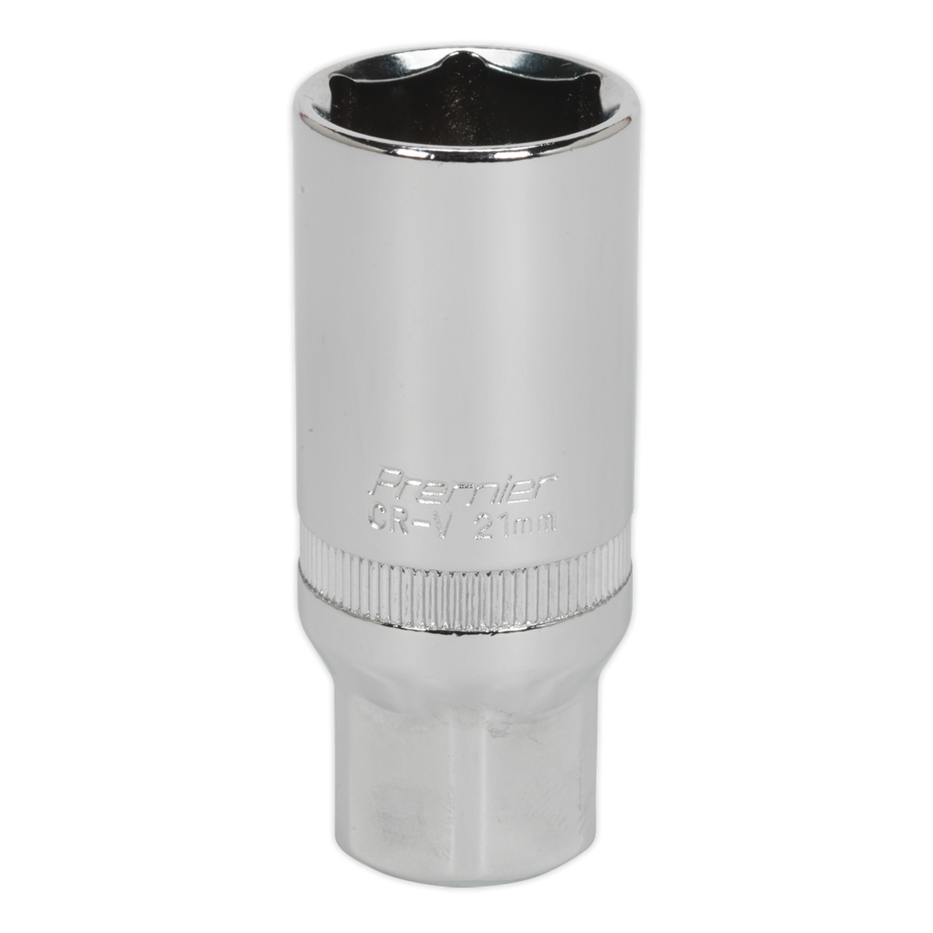 Premier Spark Plug Socket 3/8"Sq Drive 21mm