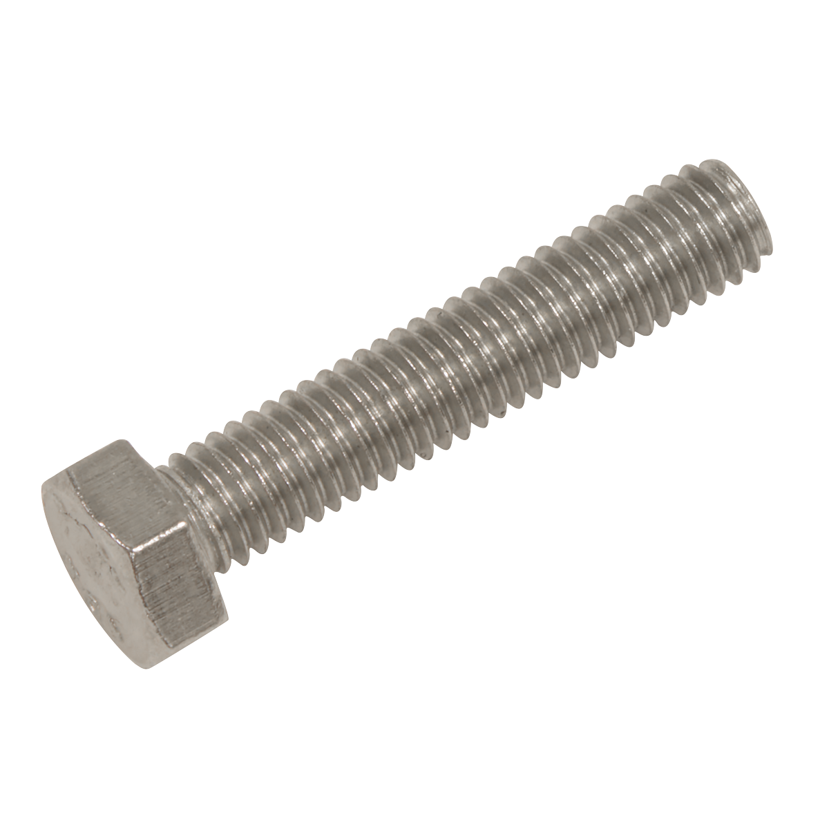 Stainless Steel Hex Head Set Screw DIN 933 - M5 X 25 A2 - Pack of 50