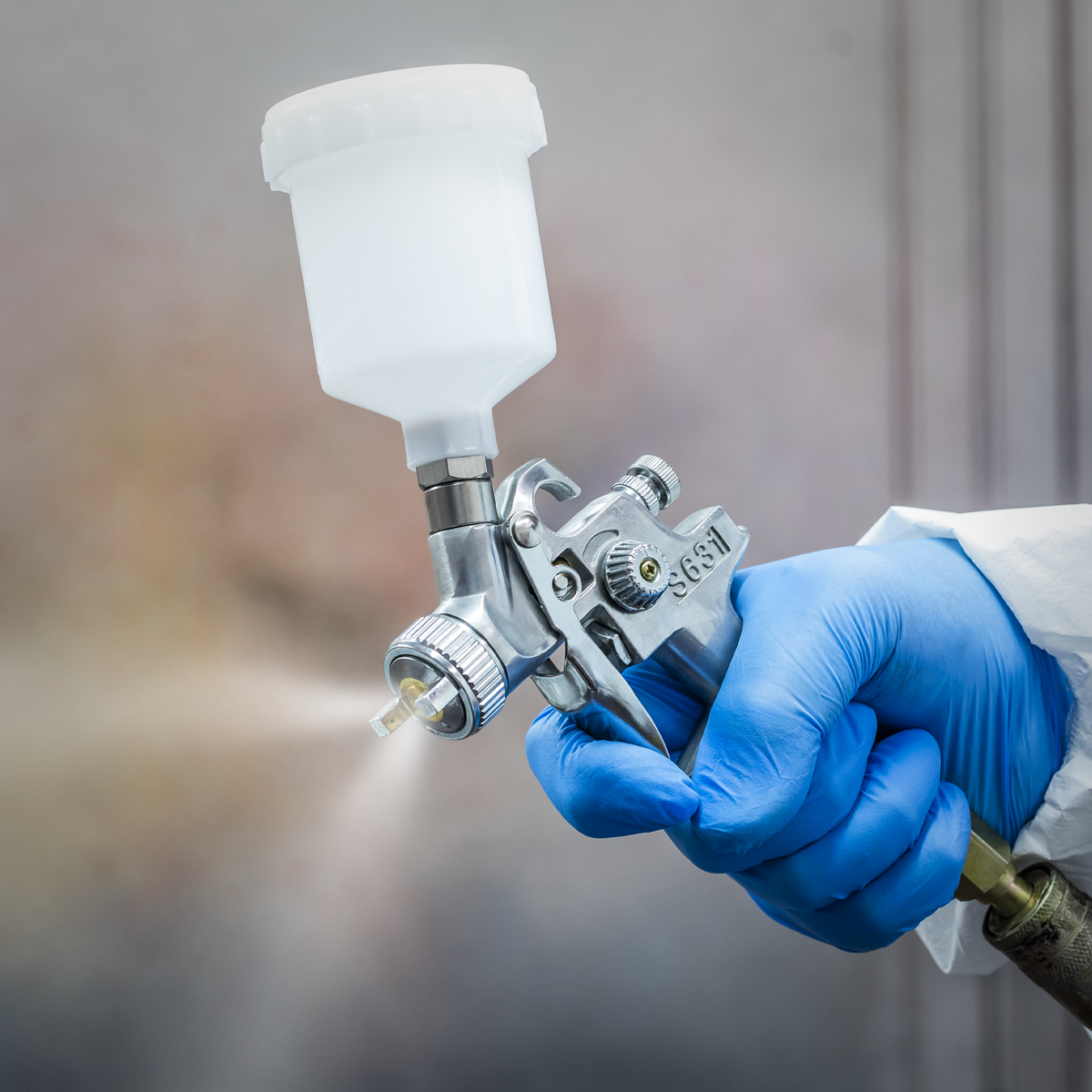 Siegen General-Purpose Gravity Feed Touch-Up Spray Gun 1mm S