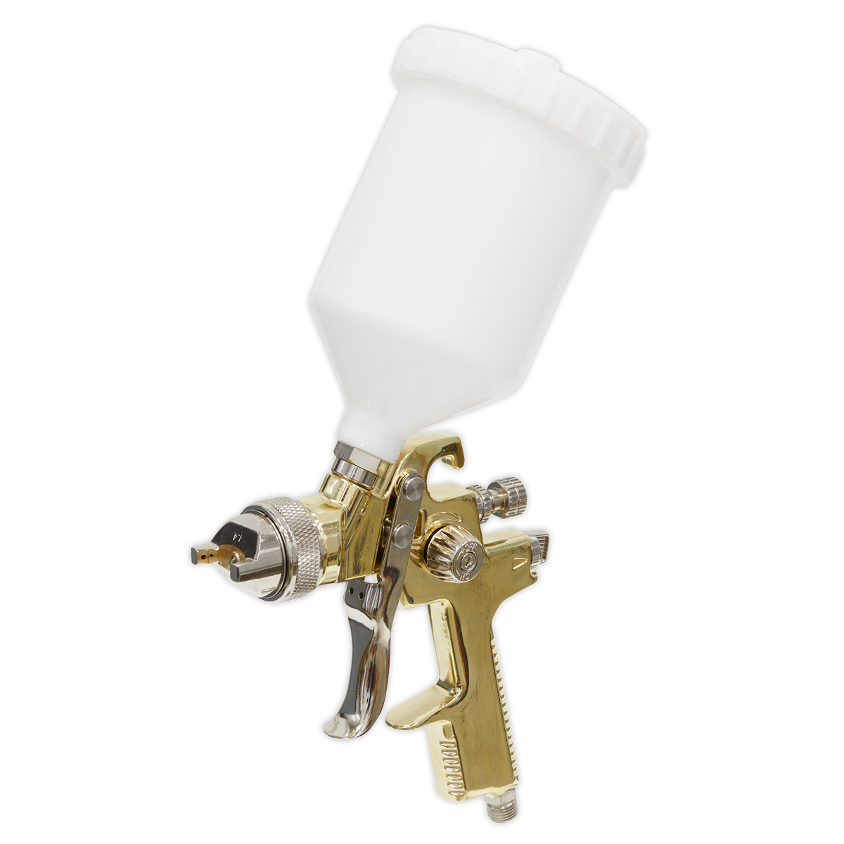 Gold Series Gravity Feed Spray Gun 1.4mm Set-Up