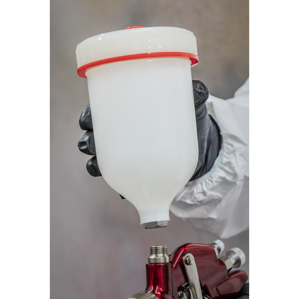 Gravity Feed Spray Gun 1.4mm Set-Up