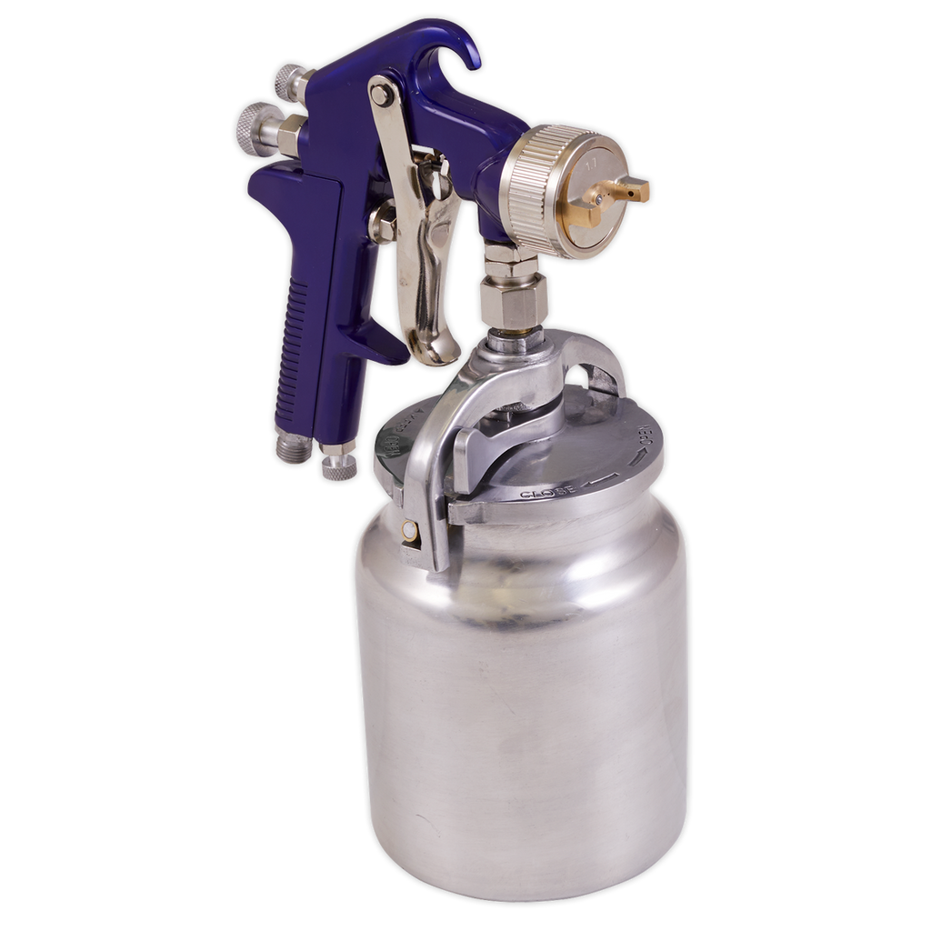 Suction Feed Spray Gun 1.7mm Set-Up