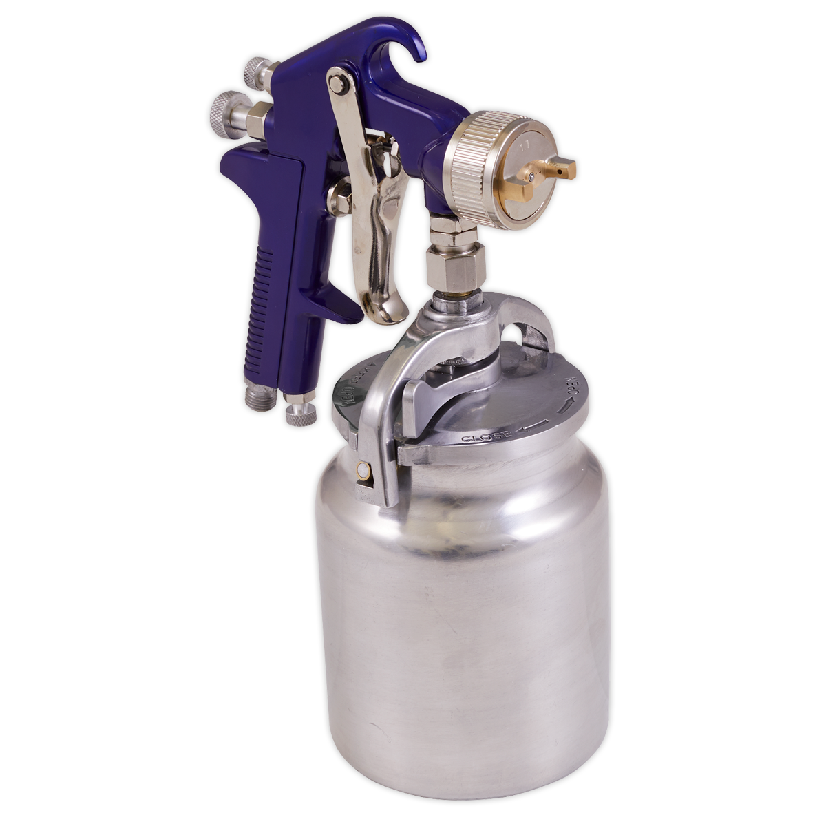 Suction Feed Spray Gun 1.7mm Set-Up
