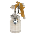 Siegen Suction Feed Spray Gun 1.7mm Set-Up