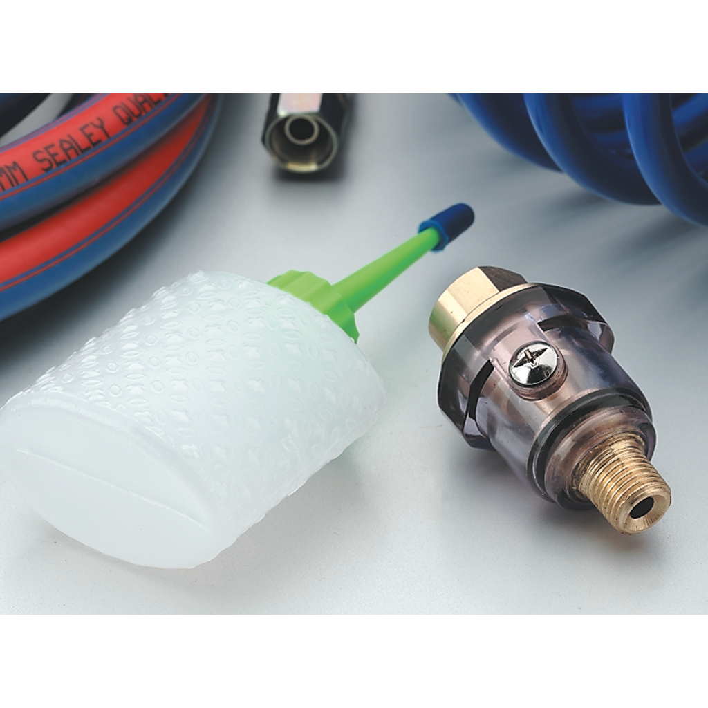Mini In-Line Air Tool Oiler with Filler 1/4"BSP