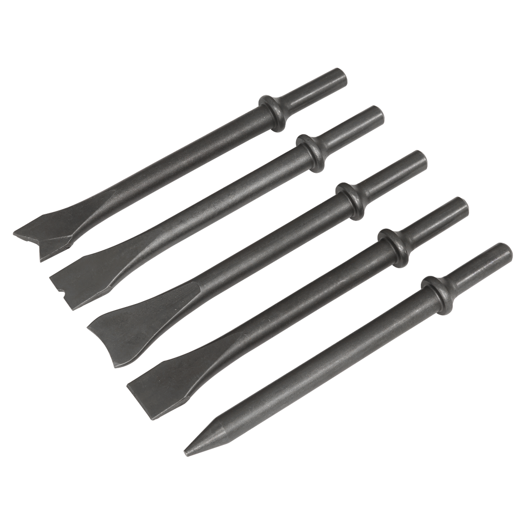 Air Hammer Chisel Set 170mm 5pc