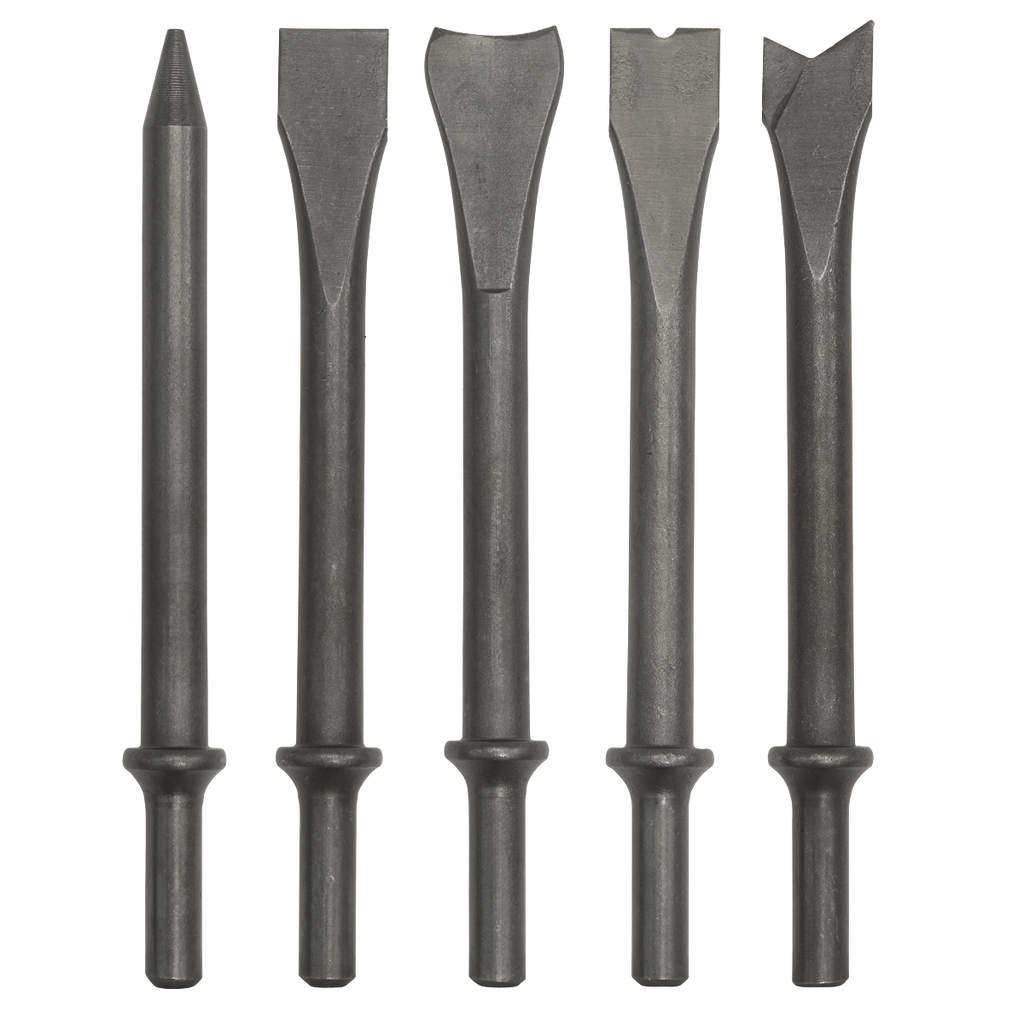 Air Hammer Chisel Set 170mm 5pc