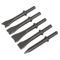 Air Hammer Chisel Set 120mm 5pc