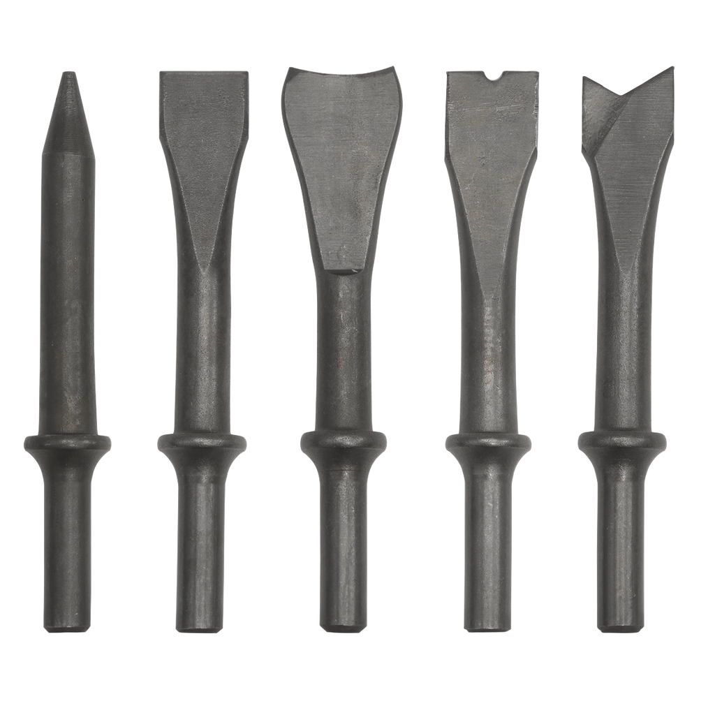 Air Hammer Chisel Set 120mm 5pc