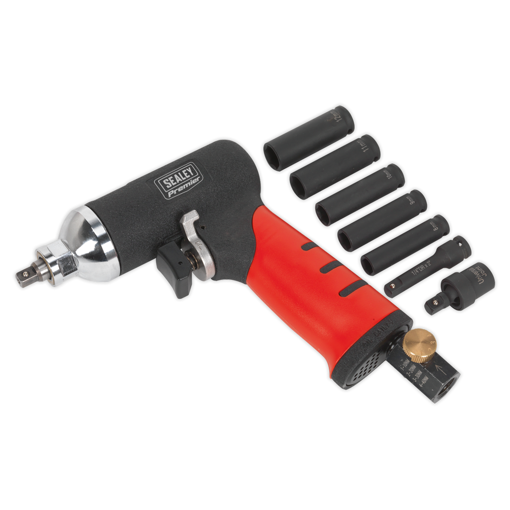 Premier Air Impact Wrench Diesel Glow Plug Kit 1/4"Sq Drive