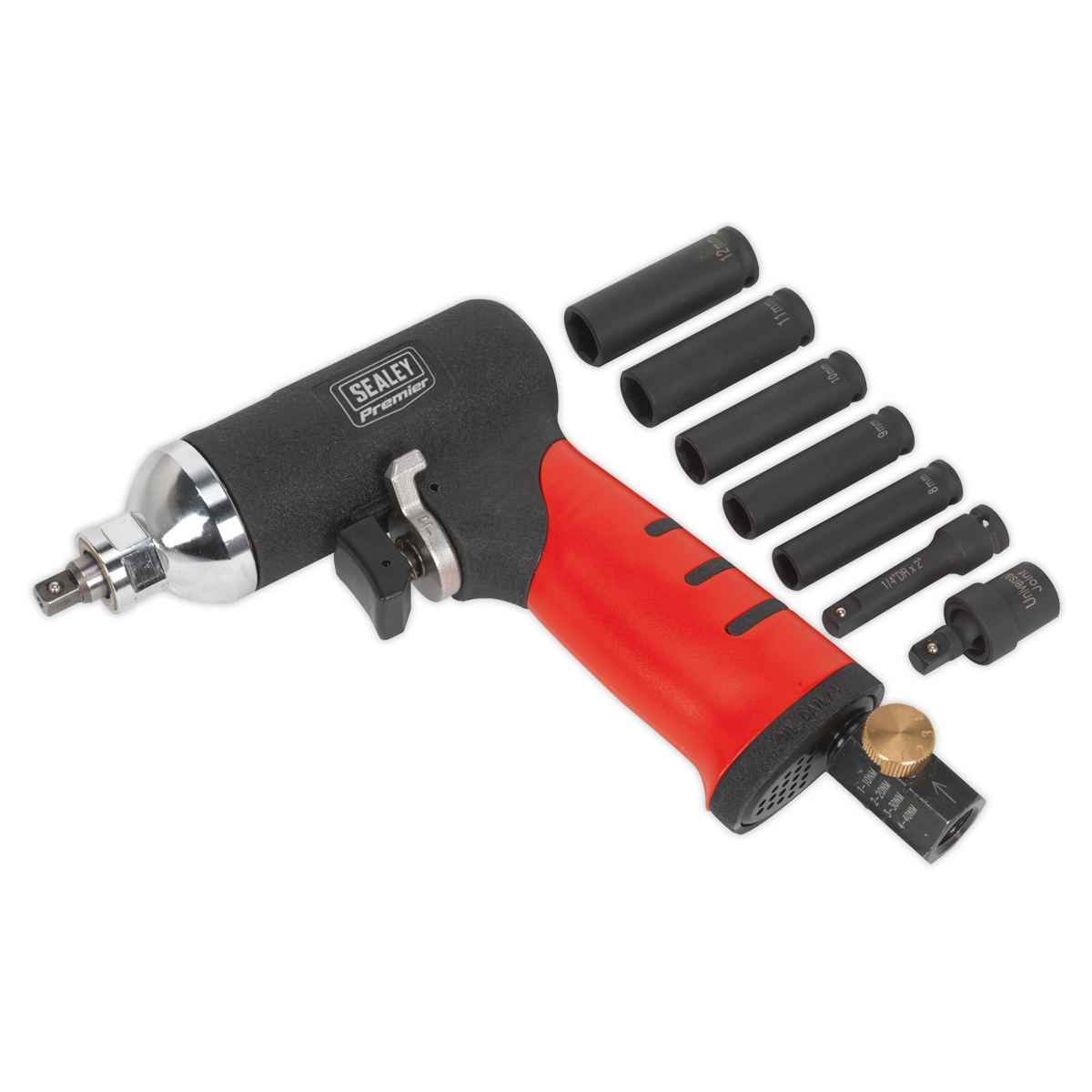 Premier Air Impact Wrench Diesel Glow Plug Kit 1/4"Sq Drive