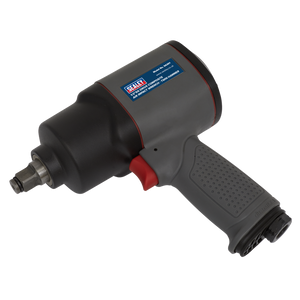 Sealey SA201 Composite Twin Hammer Air Impact Wrench, 1/2" Sq. Drive