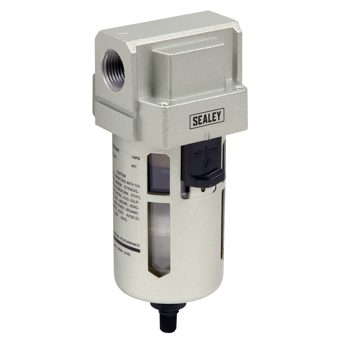 Auto Drain Air Filter Max. Airflow 140cfm