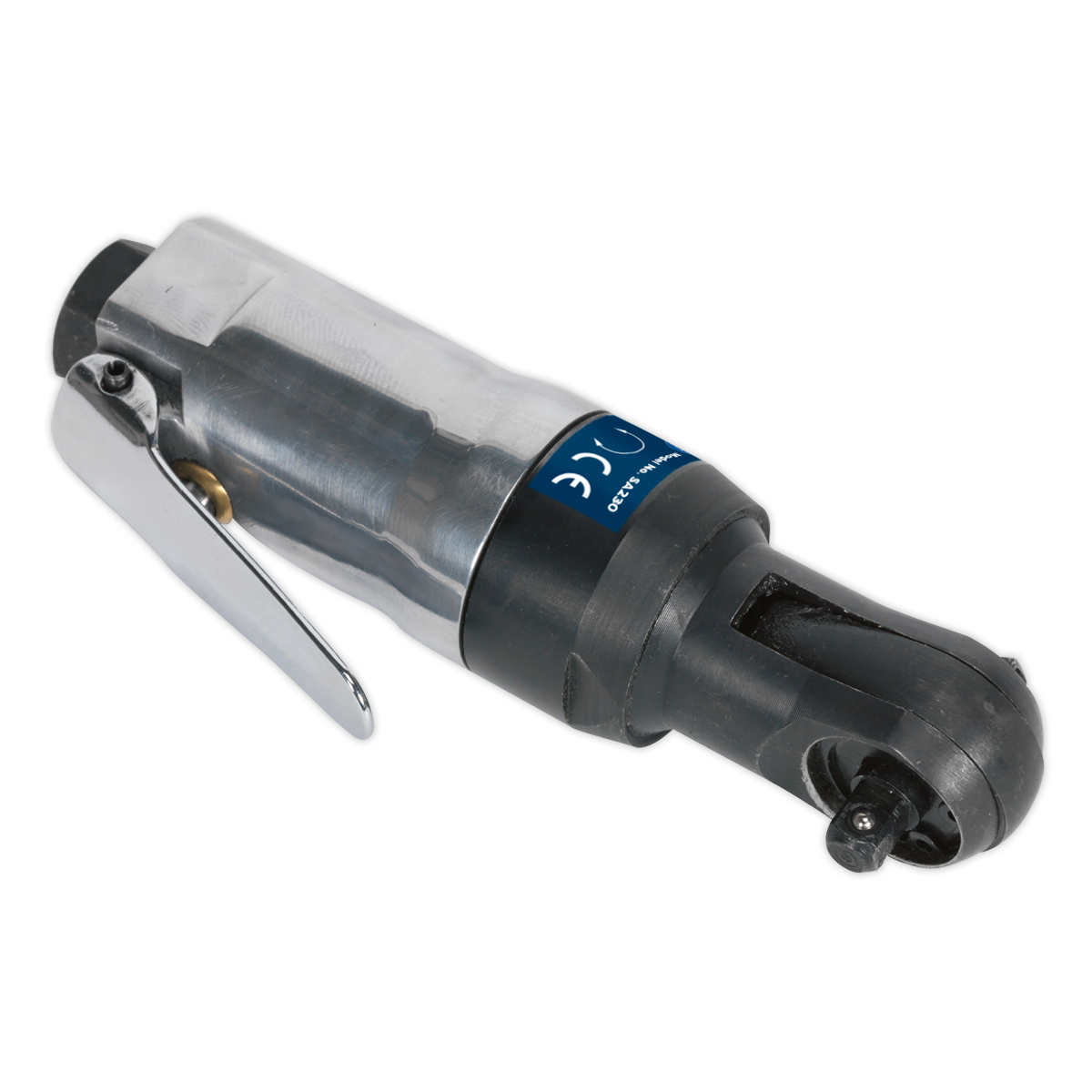 Super Stubby Air Ratchet Wrench 1/4"Sq Drive