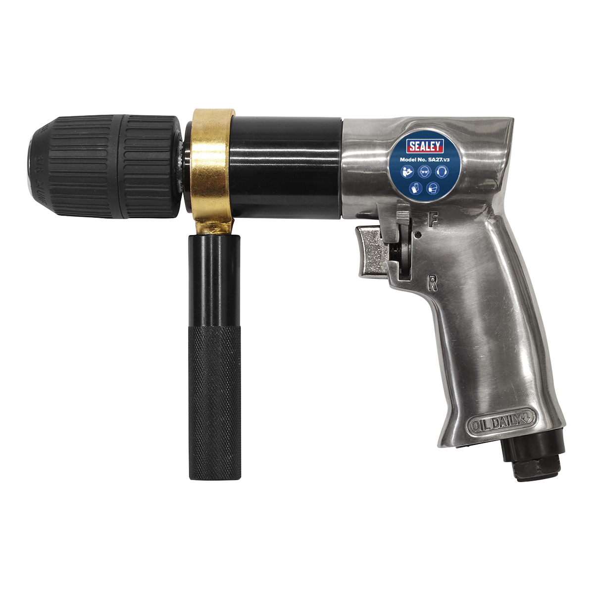 Reversible Air Drill 13mm with Keyless Chuck