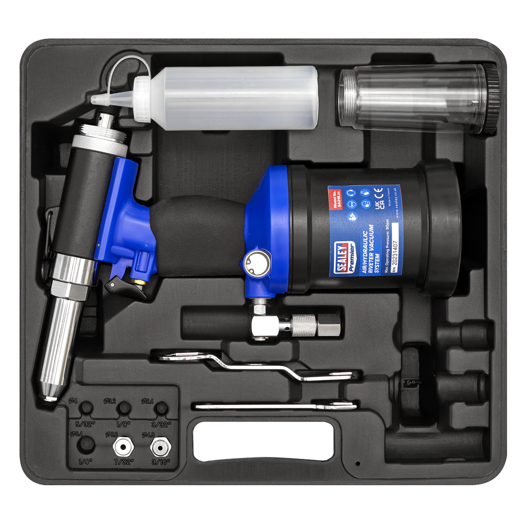 Air/Hydraulic Riveter Vacuum System
