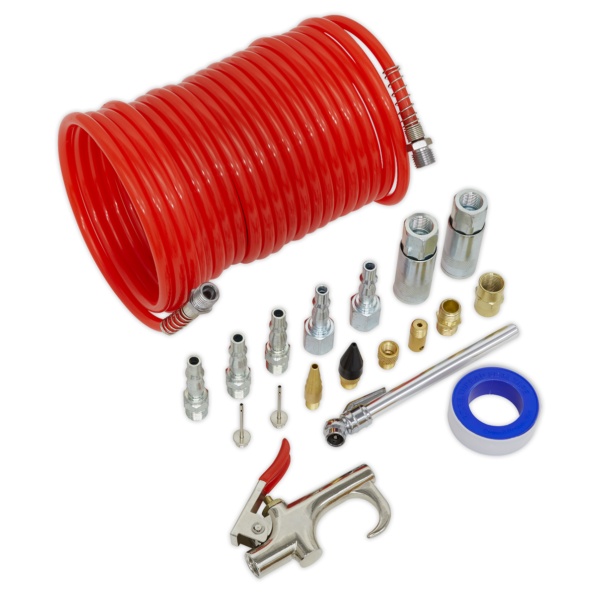 Air Blow Gun Kit 19pc