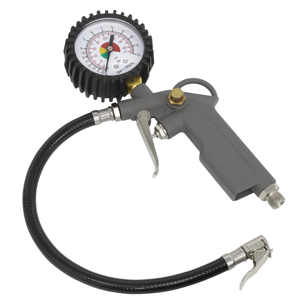 Tyre Inflator with Gauge
