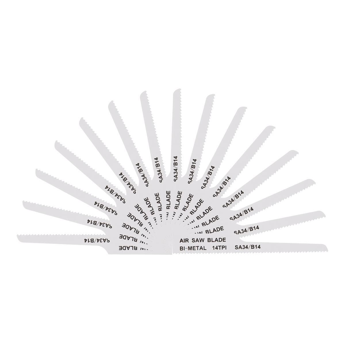 94.5mm HSS Air Saw Blade 14tpi - Pack of 15