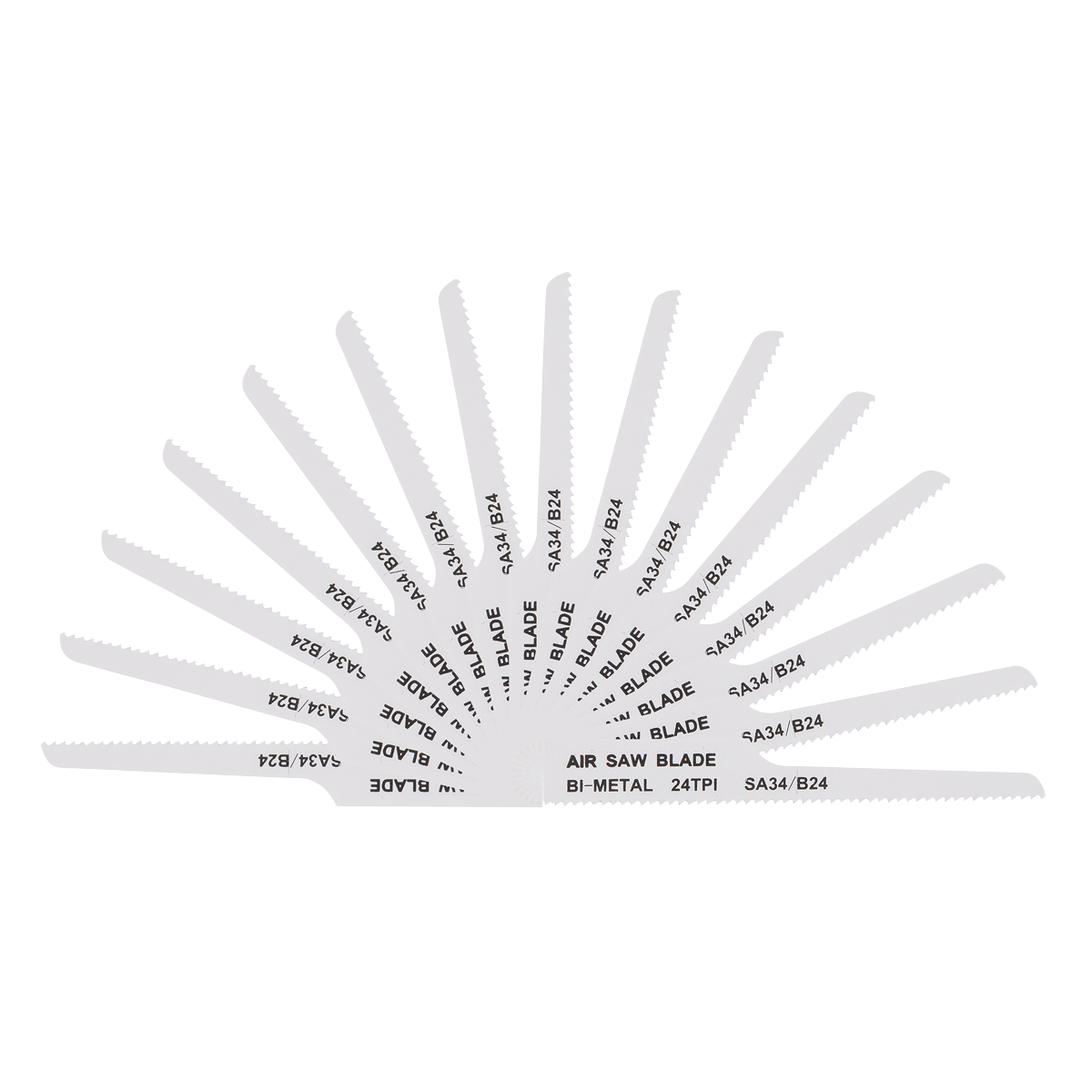 94.5mm HSS Air Saw Blade 24tpi - Pack of 15