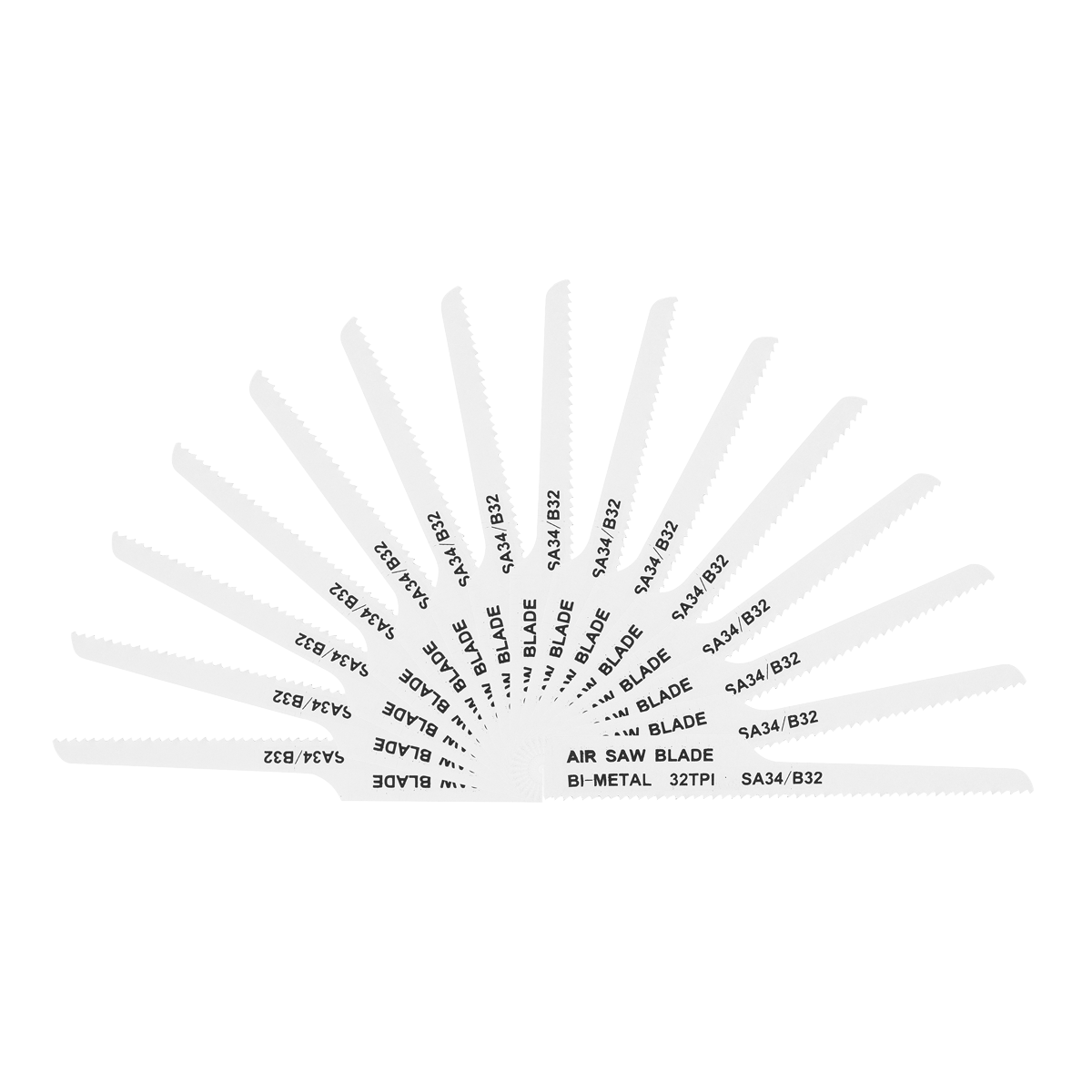 94.5mm HSS Air Saw Blade 32tpi - Pack of 15