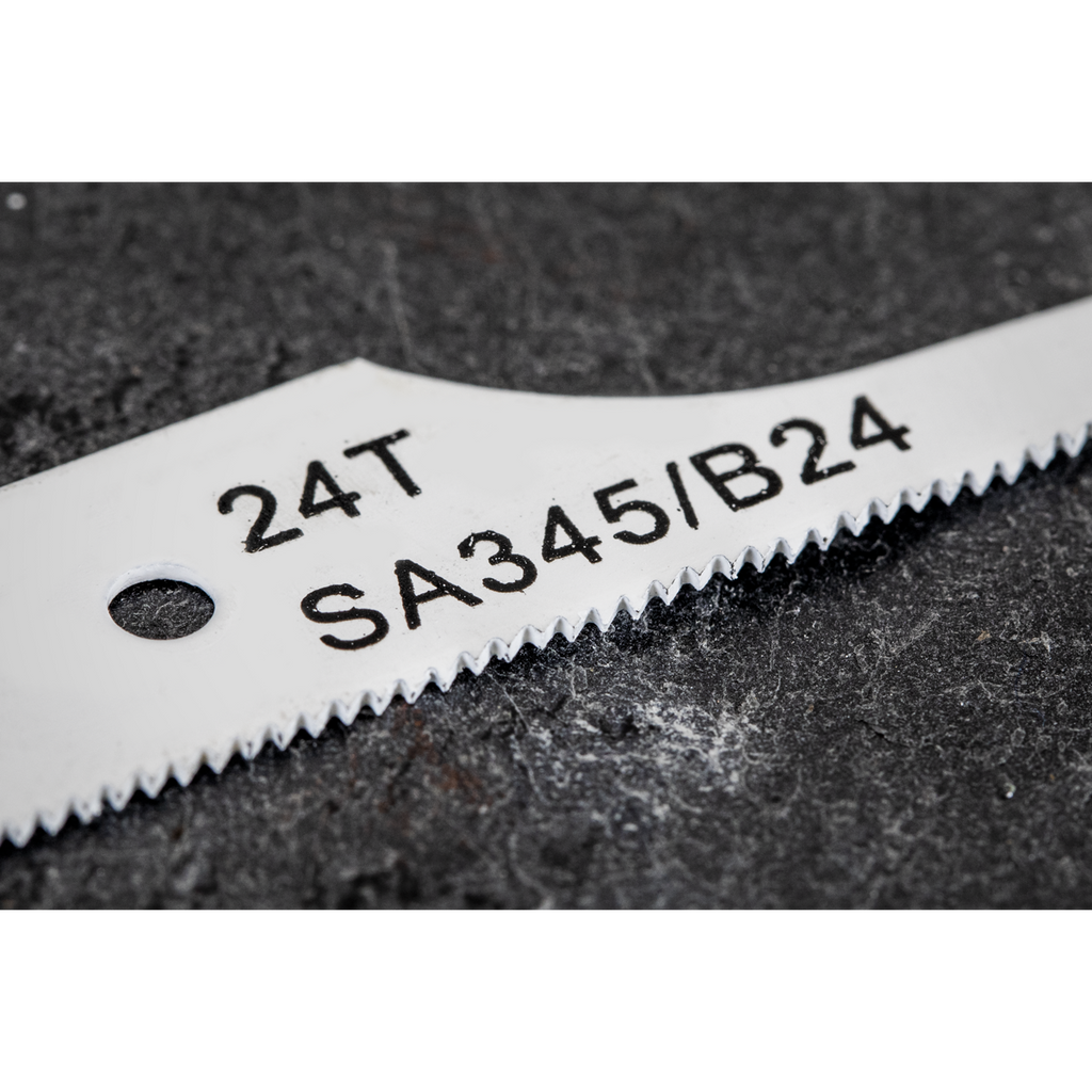 74mm HSS Air Saw Blade 24tpi - Pack of 5