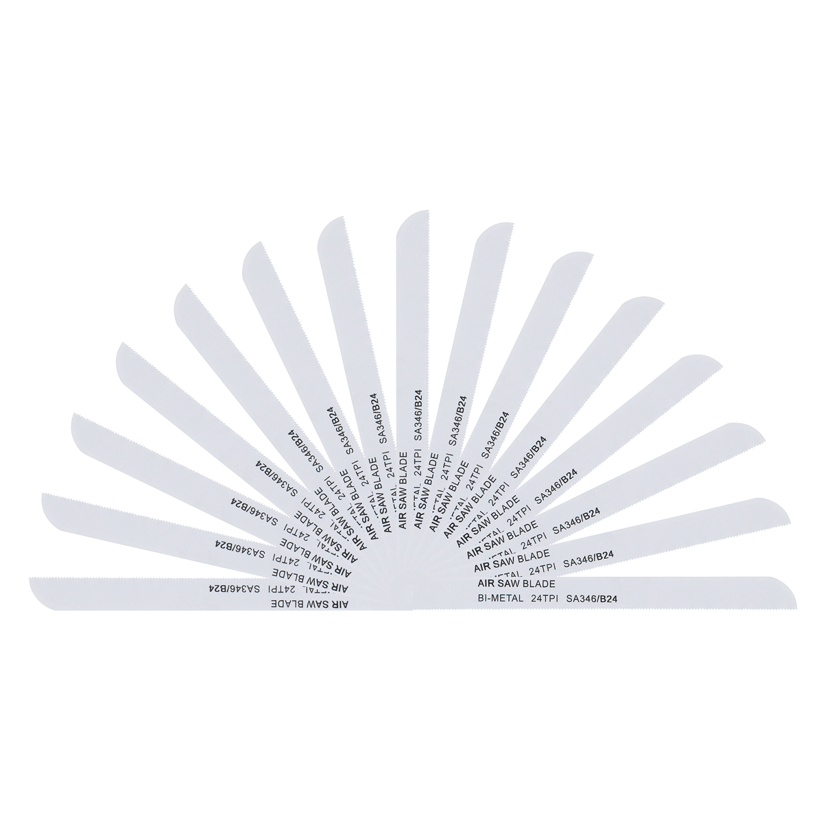 141mm HSS Air Saw Blade 24tpi - Pack of 15